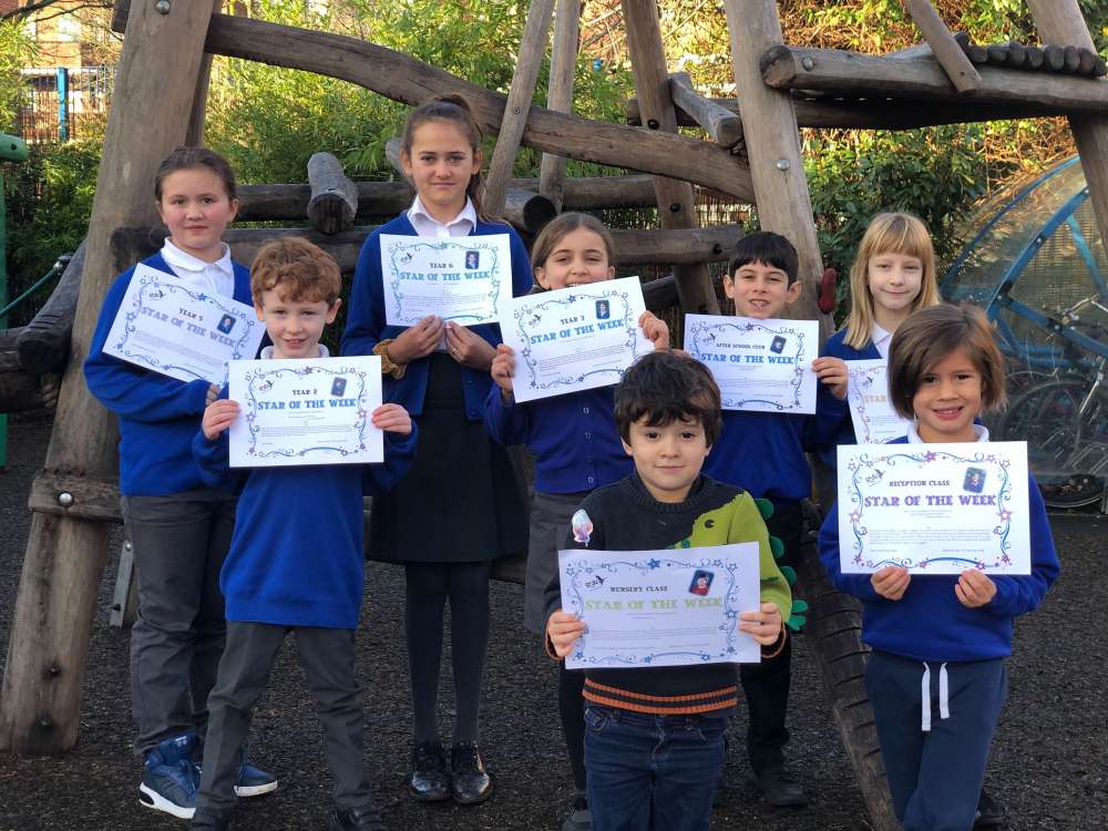 First Celebration Assembly Stars of the Week 2020!