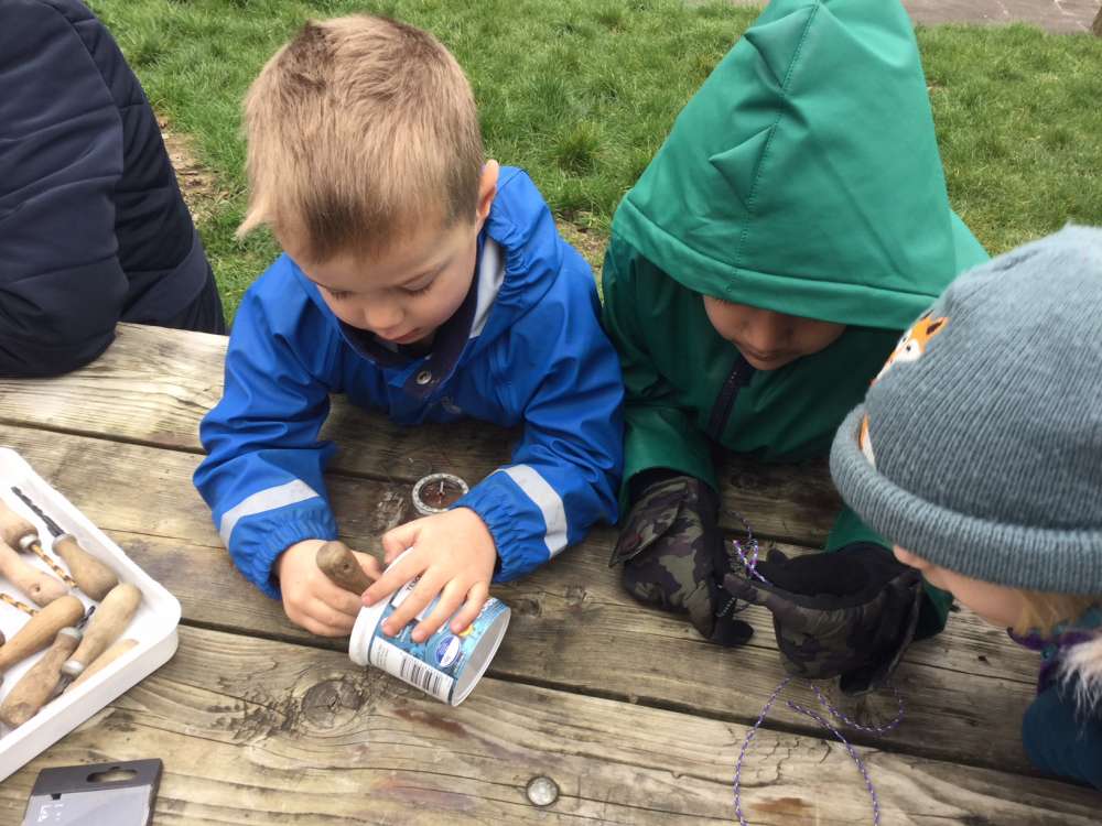 Year One at Forest School – Directions and Weather
