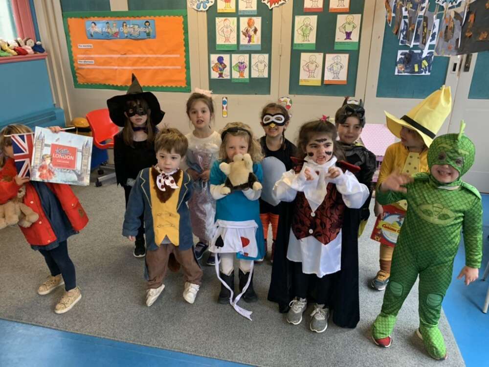 Nursery Class Celebrate World Book Day