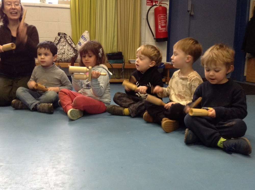 Nursery Class Have Rhythm!
