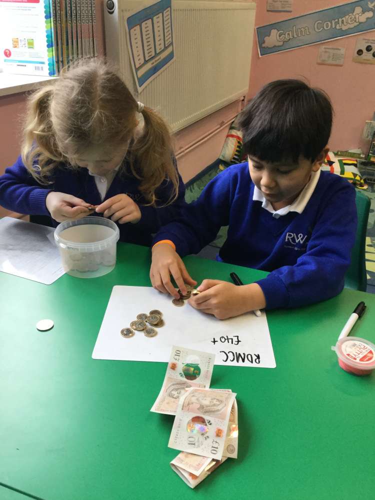 Year 3 Mathematicians Divide Charity Donations
