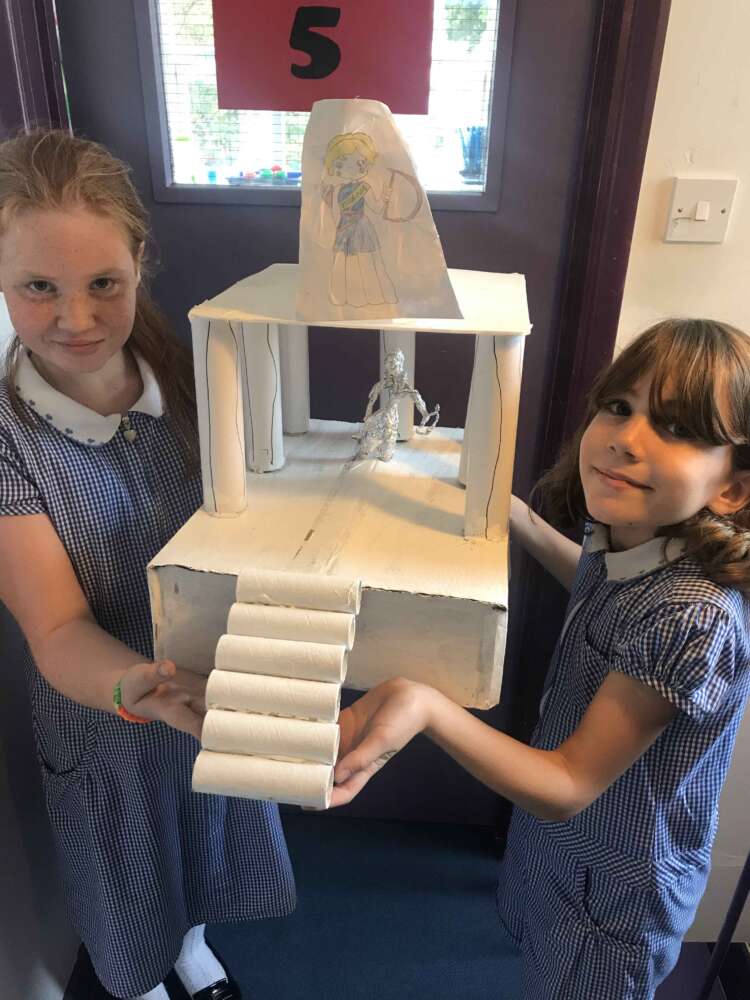 Year 5’s Greek Temples