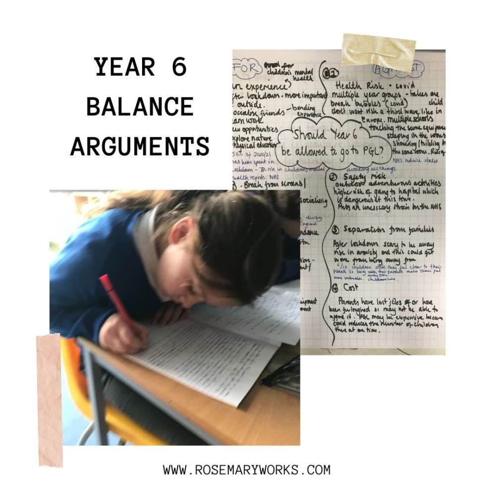 Year 6 Balance Arguments
